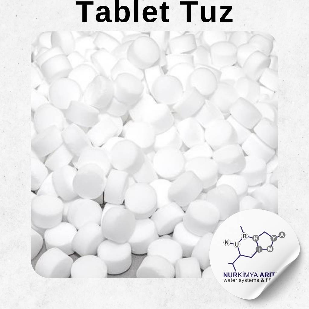 Tablet tuz Yumuşatma Sistemlerinde reçinenin rejenerasyonu amacı ile kullanılmaktadır. İçme ve kullanma suları için özel olarak rajine edilmiştir. Orijinal ambalajında kuru yerde depolanmalıdır.